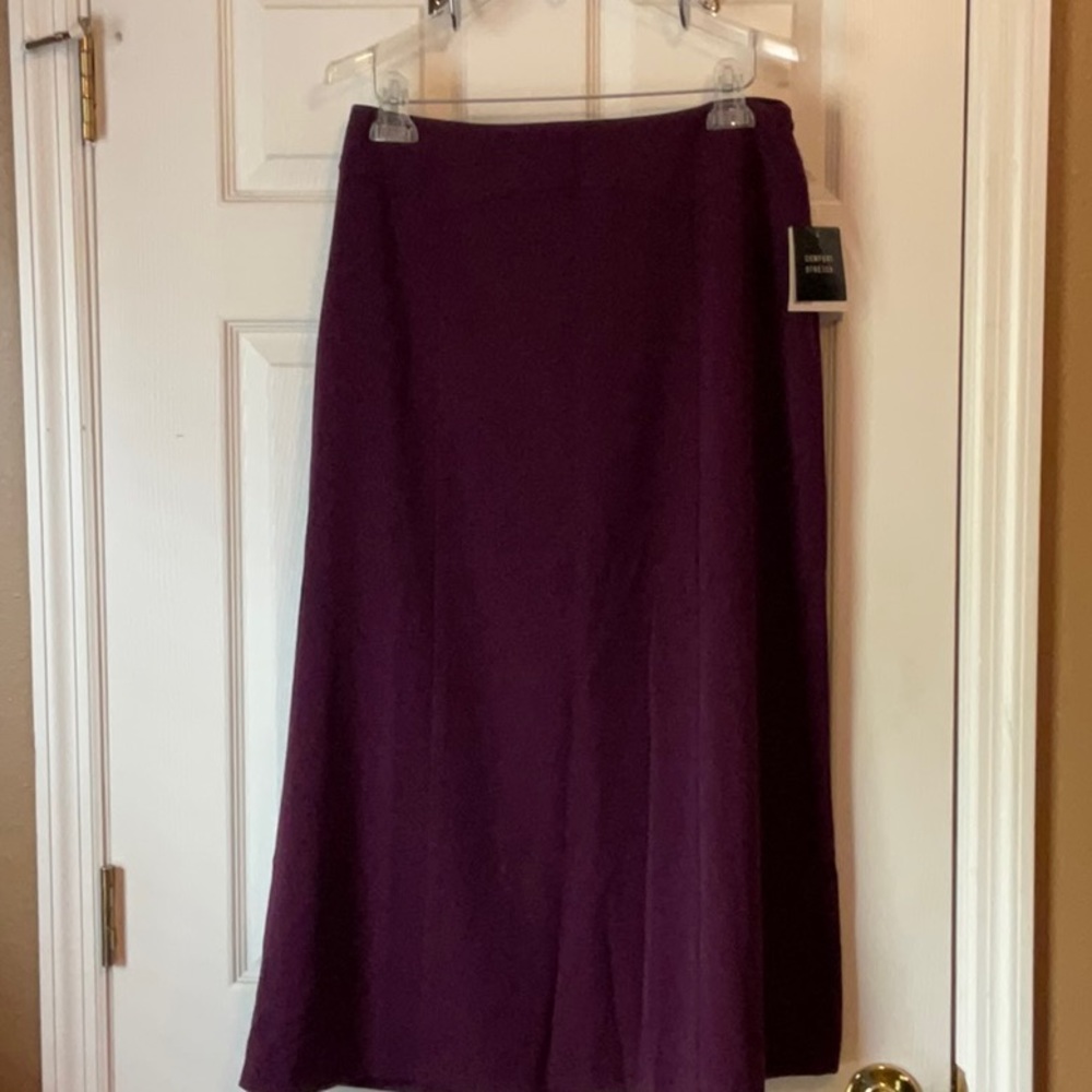 Sag Harbor Women’s Trendy Purple Maxi Skirt Size 12 New with Tag